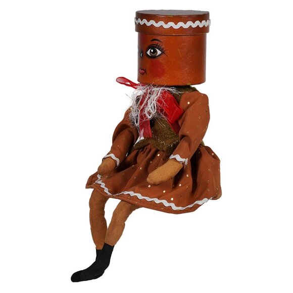 Gretta Gingerbread Box Head Doll - Picture 3 of 3